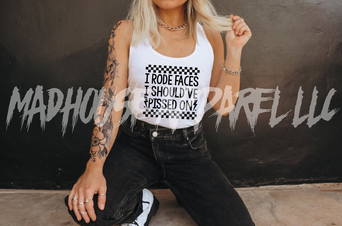 I Rode Faces Tank Top