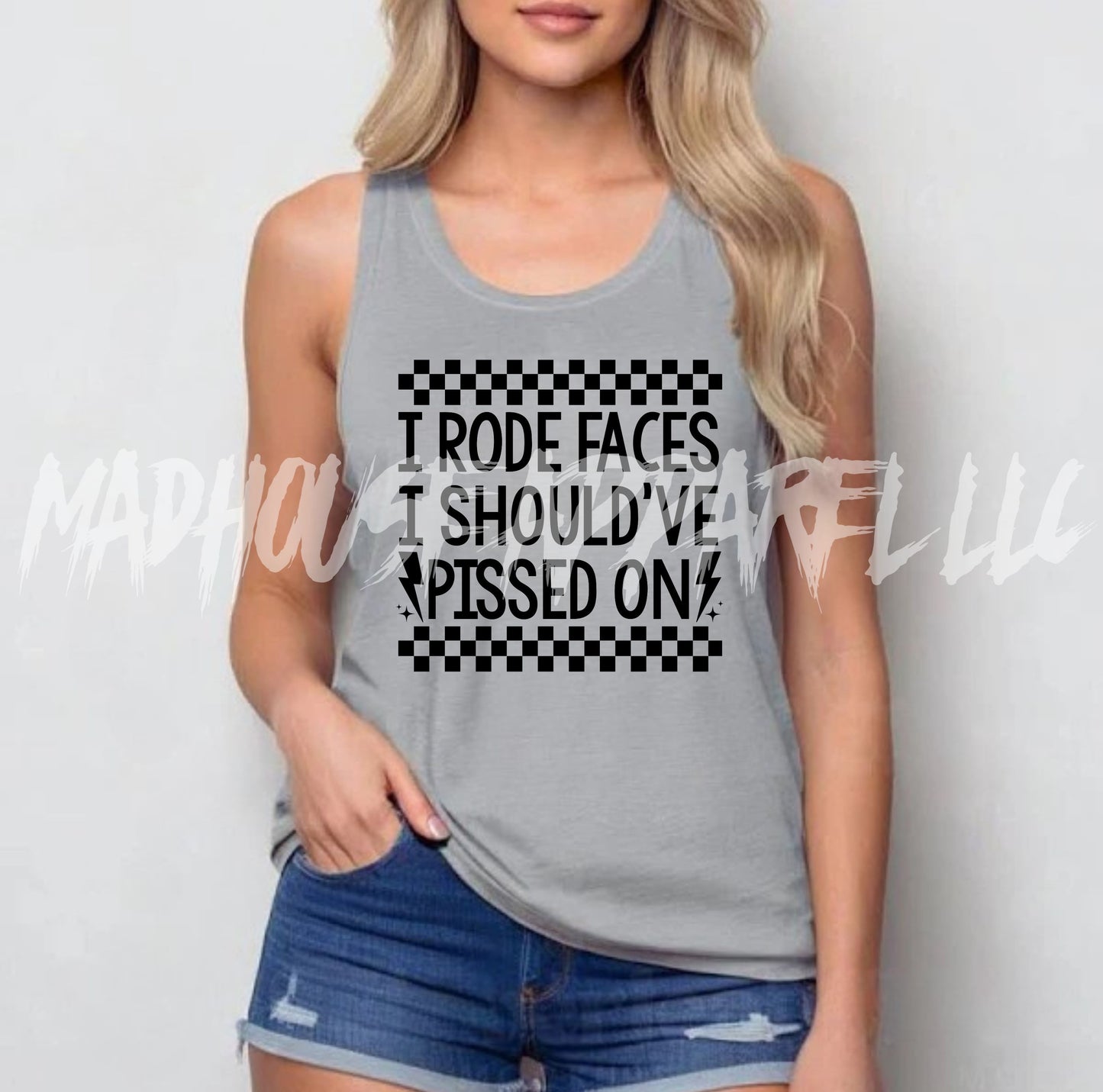 I Rode Faces Tank Top