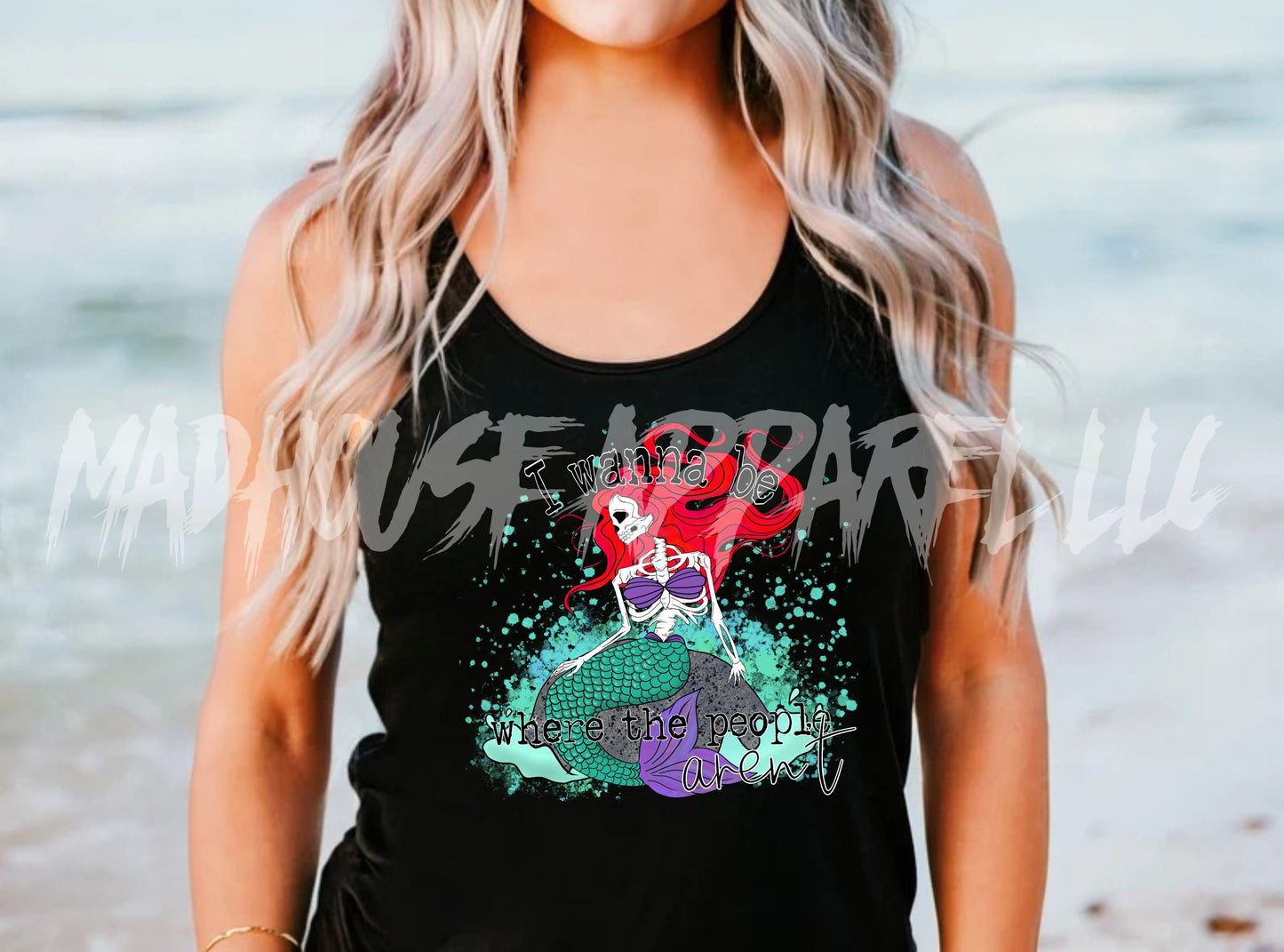 I Wanna Be Where The People Aren't Tank Top