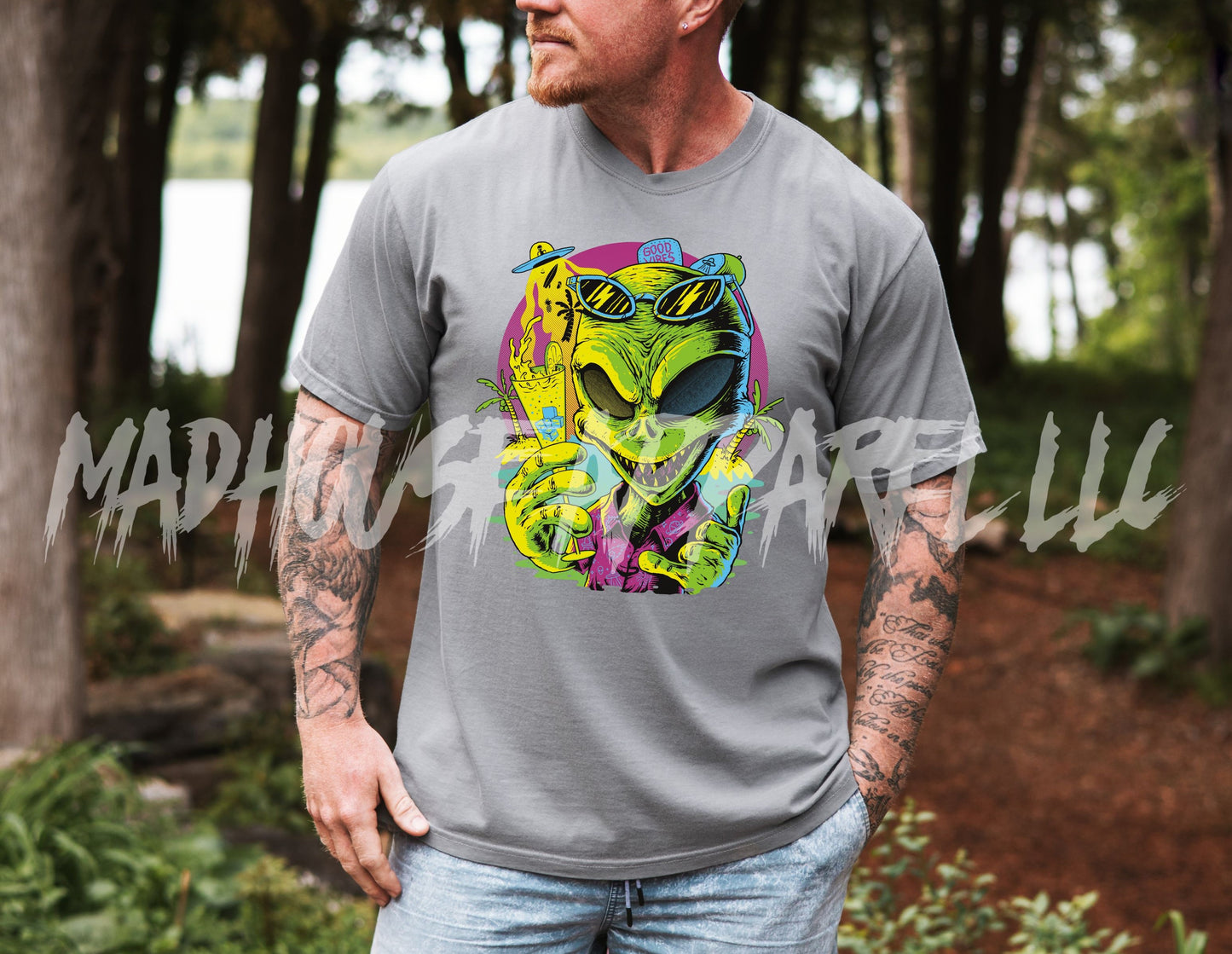 Good Vibes Alien Shirt