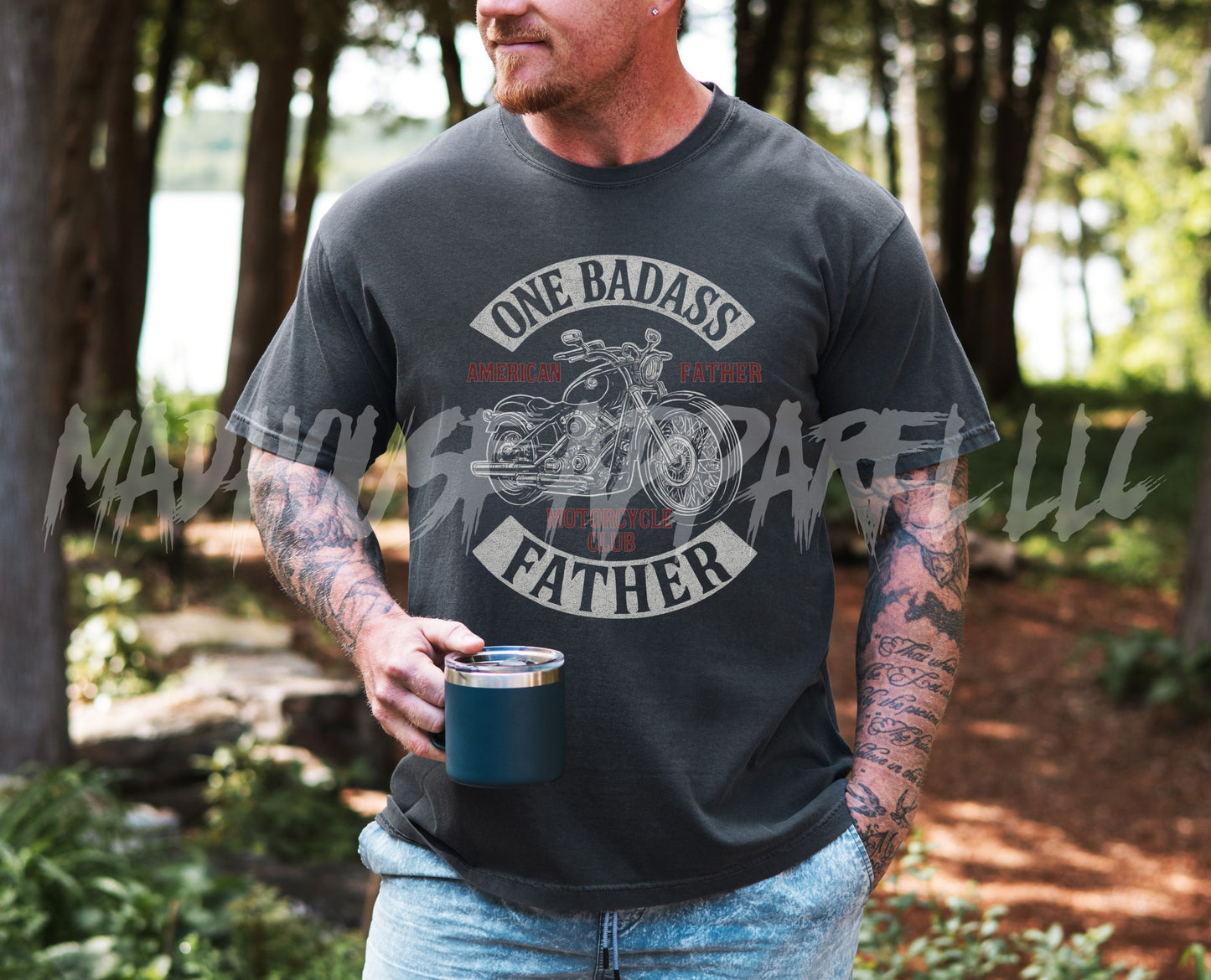 One Badass Father Shirt
