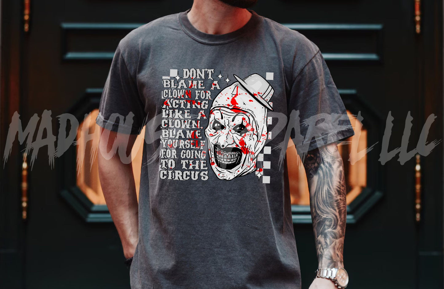 Don't Blame a Clown for Acting like a Clown Shirt