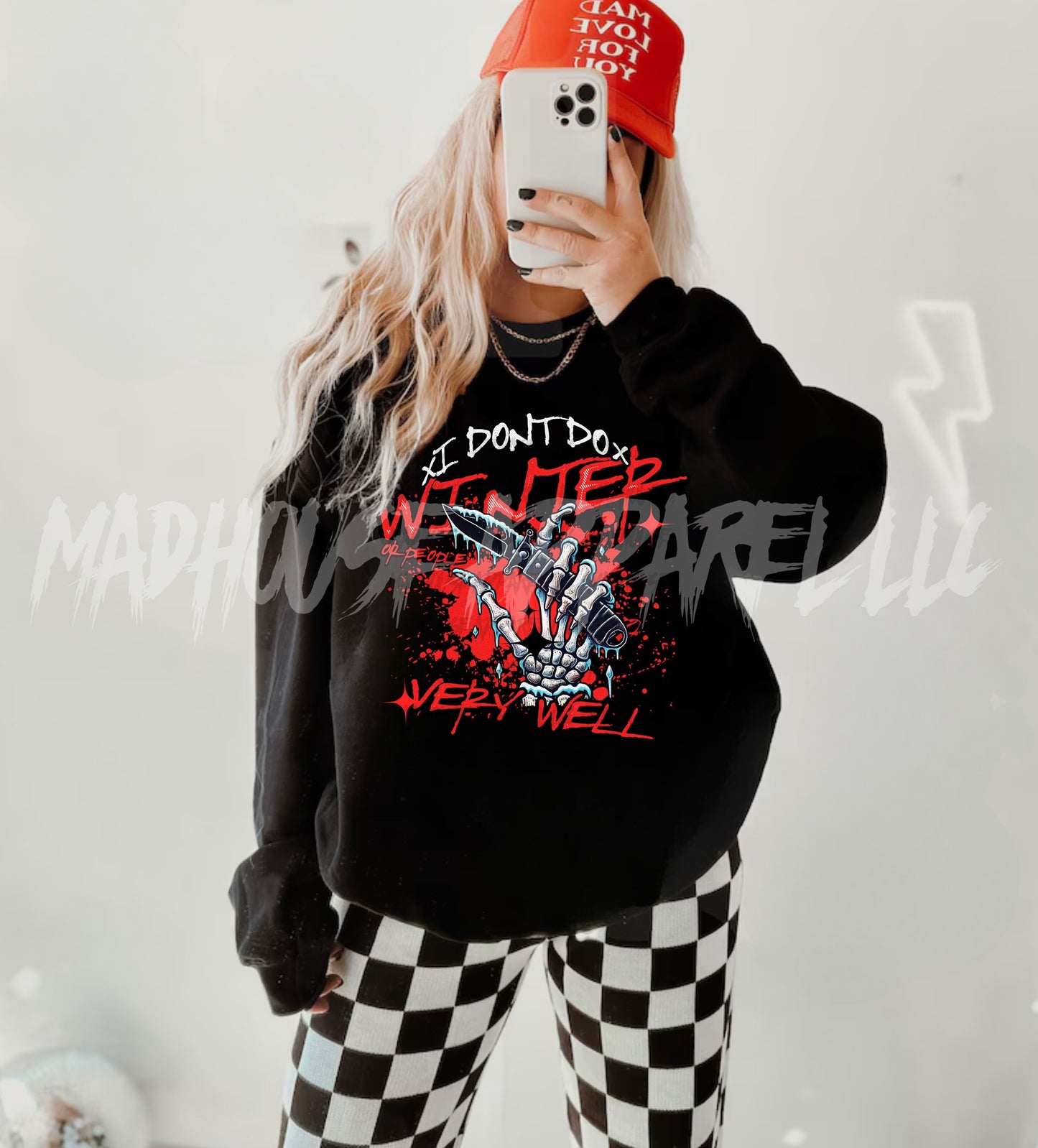 I Don't Do Winter Crewneck Sweatshirt