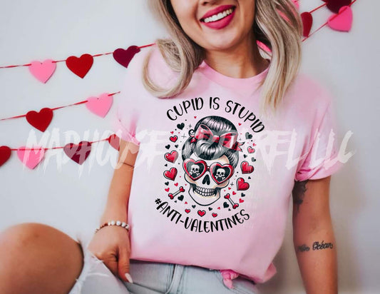 Cupid Is Stupid Valentine Shirt