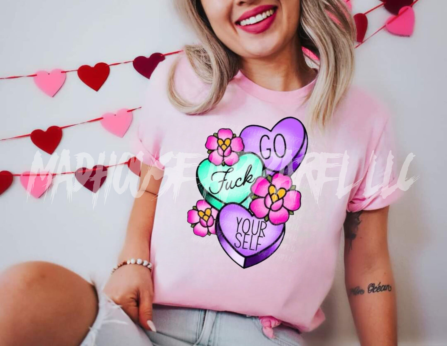 Go F Yourself Valentine Shirt