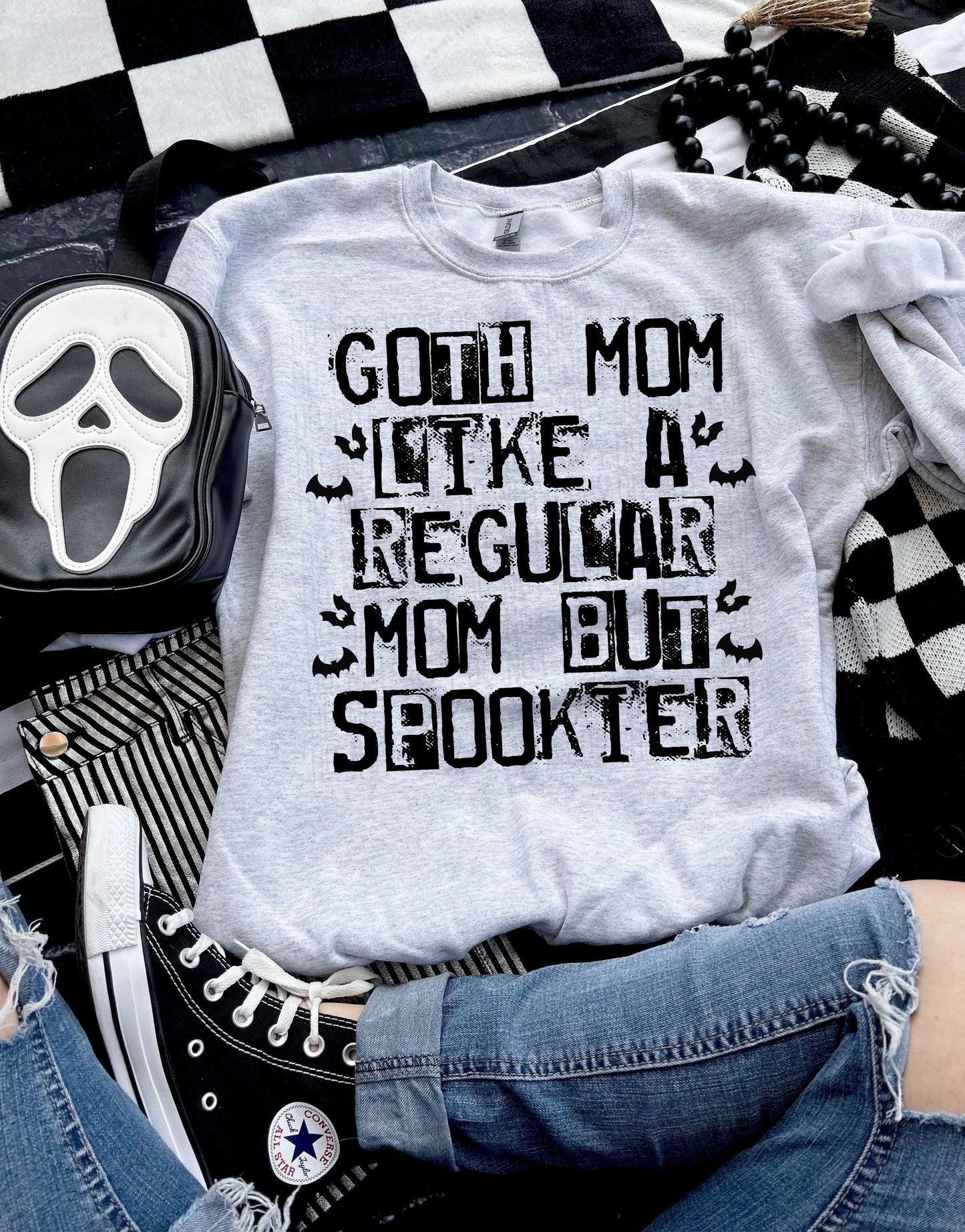 Goth Mom, Like A Regular Mom But Spookier