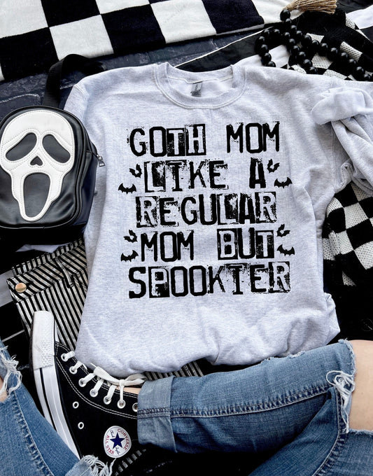 Goth Mom, Like A Regular Mom But Spookier