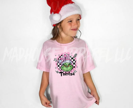 Grinch Custom Name Shirt