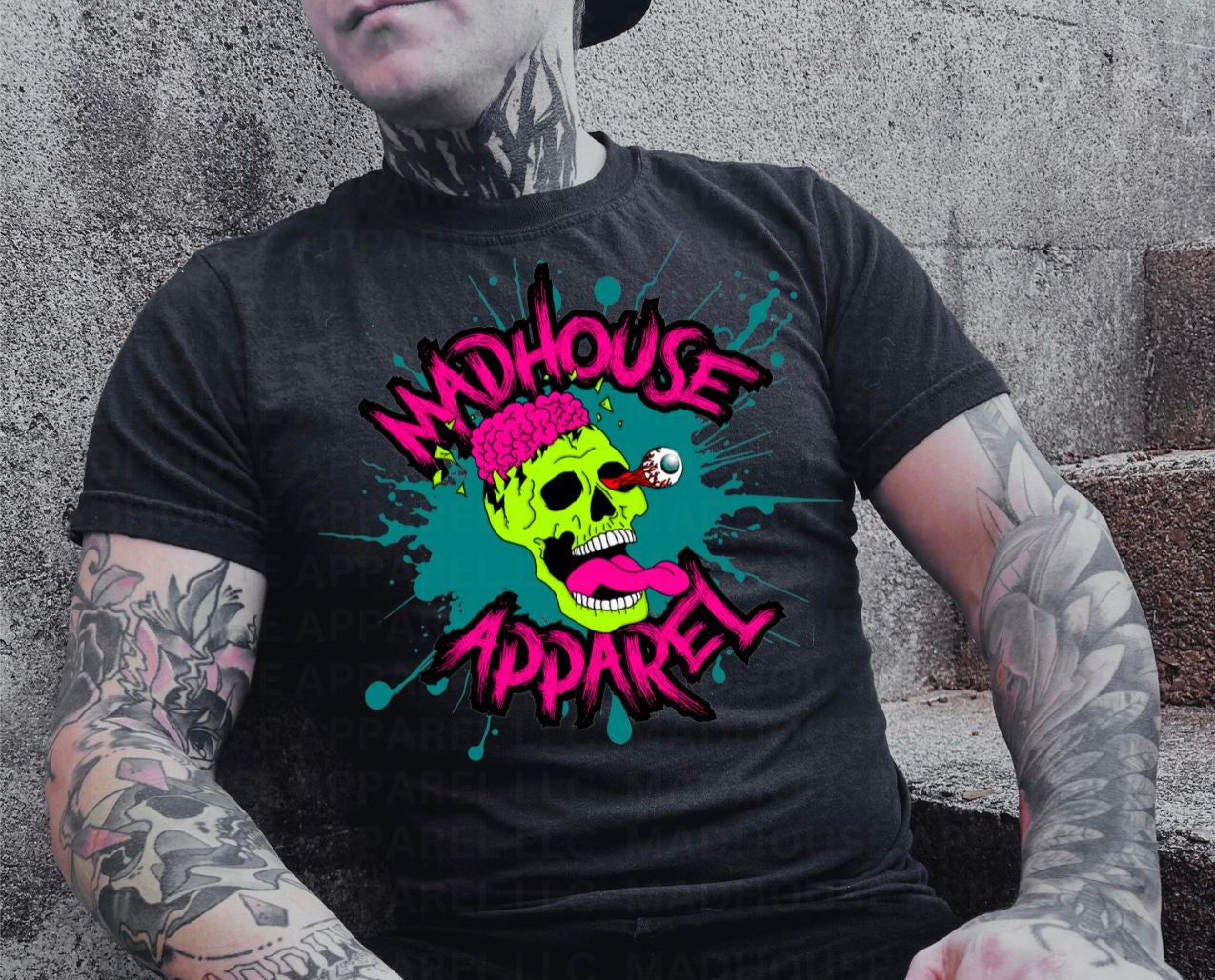 Madhouse Apparel LLC Logo Merch-Full Front