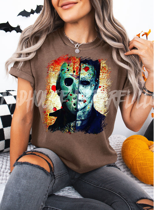 Two Faces of Horror Shirt