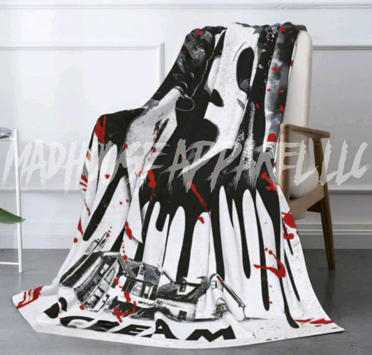 Ghostface Throw Blanket