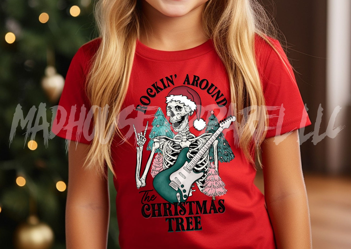 Rockin' around the Christmas Tree Kids Shirt